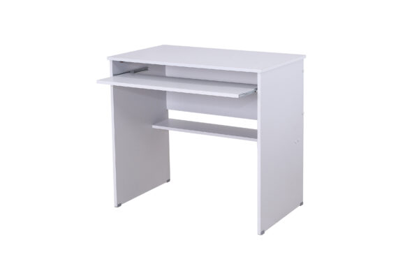 Mesa para computador com porta teclado