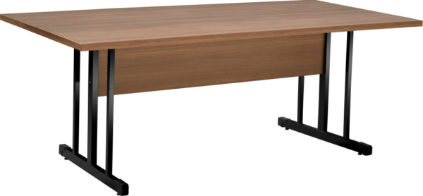 Mesa de reunião pé de ferro