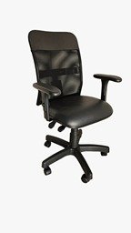 Cadeira executiva tela BackSystem com braço